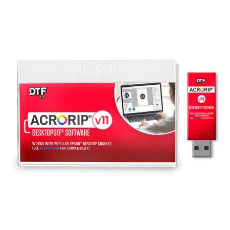 ACRORIP 11 - DTF, DTG, UV RIP Software