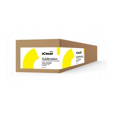IColor 540, 550 Yellow Dye Sublimation toner cartridge, ICT550SUBY, 3000 pages
