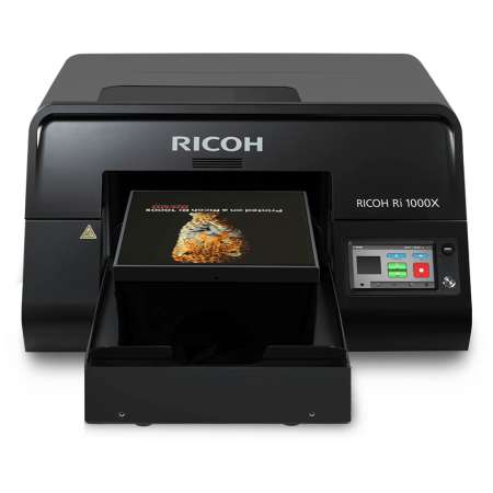 RICOH Ri 1000X Direct to Garment Printer - DTG / DTF Printer, RIP Software, Ink and Cleaning Cartridges, Training