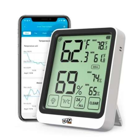 Bluetooth Temperature and Humidity Meter